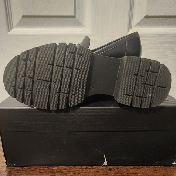 Michael Shannon Black Chain Platform Loafers - Picture 5 of 5